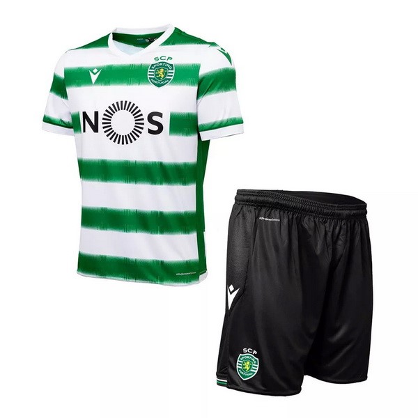 Camiseta Lisboa 1ª Kit Niños 2020 2021 Verde